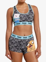 Adventure Time Finn And Jake Bra & Boyshort Panty Set