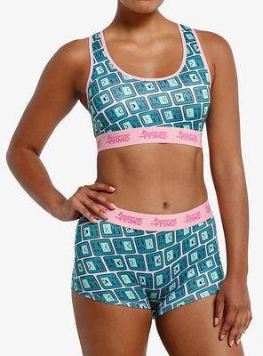 Adventure Time BMO Bra & Boyshort Panty Set