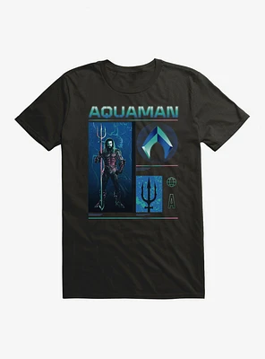 DC Comics Aquaman And The Lost Kingdom Symbols T-Shirt