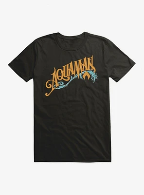 DC Comics Aquaman And The Lost Kingdom Title Logo T-Shirt