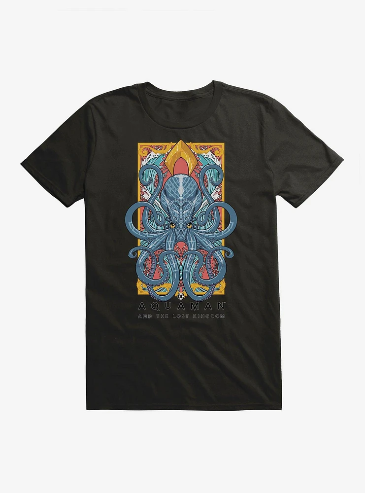 DC Comics Aquaman And The Lost Kingdom Octopus Poster T-Shirt