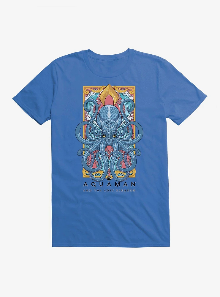 DC Comics Aquaman And The Lost Kingdom Octopus Poster T-Shirt