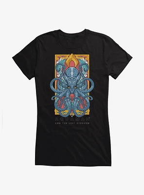 Aquaman Octopus Poster Girls T-Shirt