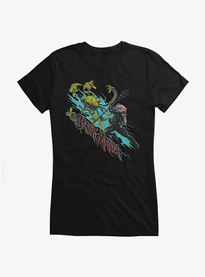 Aquaman Black Manta Fight Girls T-Shirt