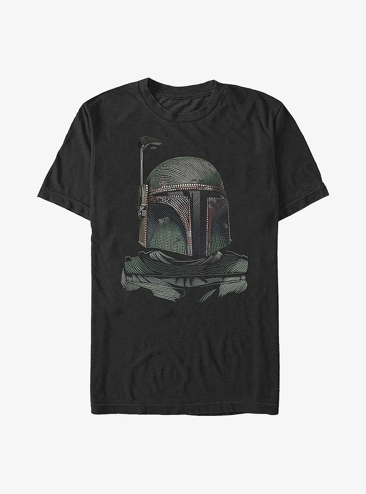 Star Wars Boba Fett Textured Print T-Shirt