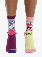 Chowder Panini & Chowder Magnetic Arms Mismatch Crew Socks