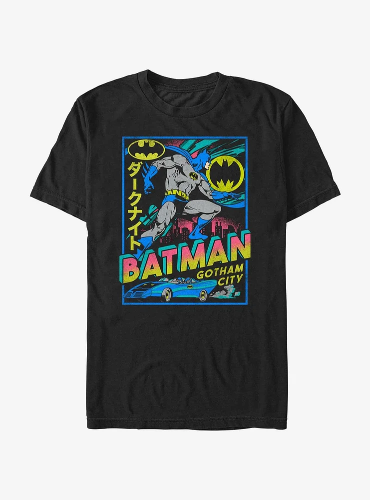 DC Comics Batman Gotham Knight Poster Ultra Vibrant T-Shirt