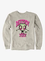 Invader Zim Destroy You Sweatshirt