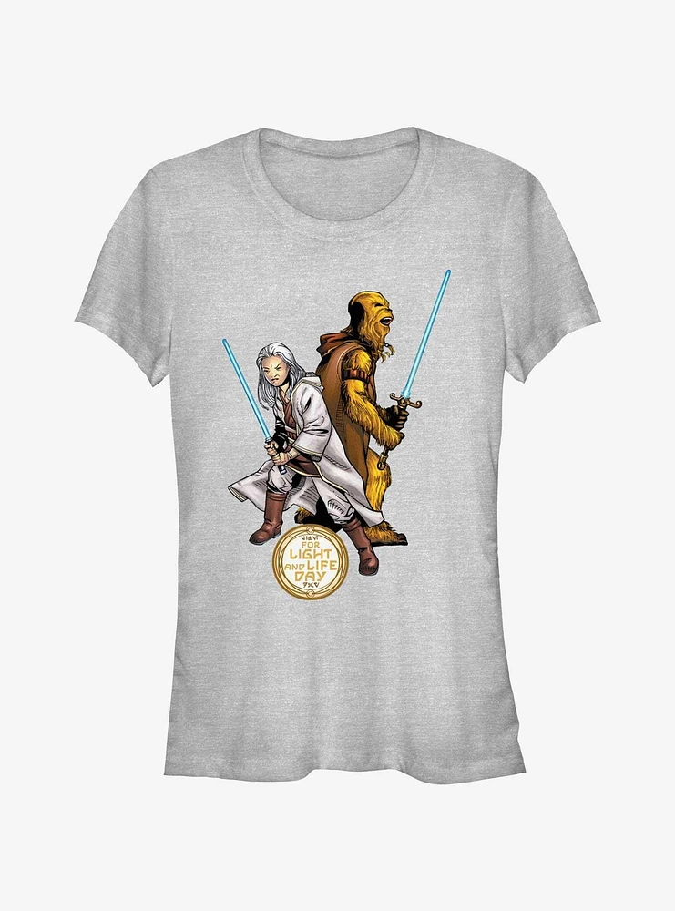 Star Wars Life Day Back To Girls T-Shirt