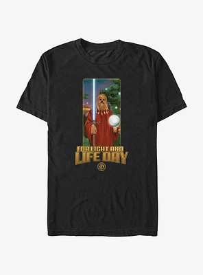 Star Wars Life Day Burryaga Poster T-Shirt