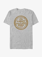 Star Wars For Light and Life Day Badge T-Shirt