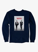 Suits Nothing's Ever Black And White. Sweatshirt