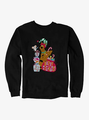 Scooby-Doo Happy Holidays Candy Sweatshirt