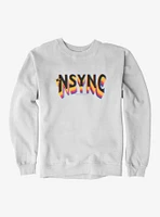 NSYNC Rainbow Fade Logo Sweatshirt