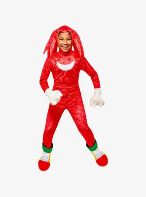 Sonic The Hedgehog Knuckles Youth Costume