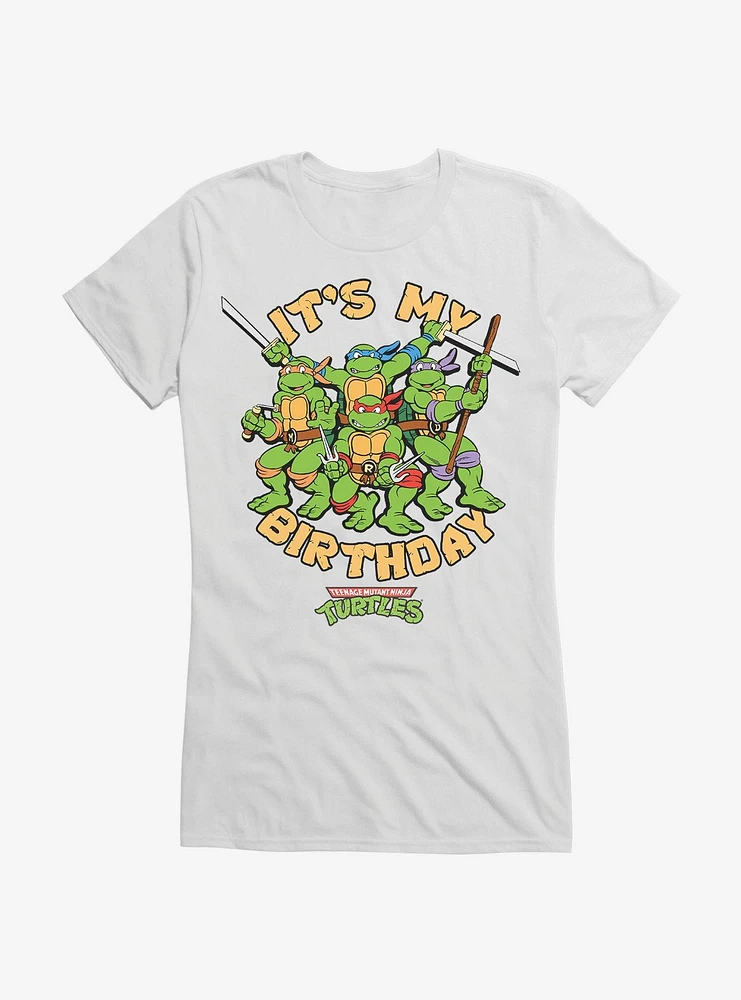 Teenage Mutant Ninja Turtles Birthday Group Girls T-Shirt
