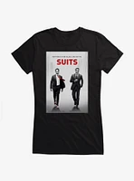 Suits Nothing's Ever Black And White. Girls T-Shirt