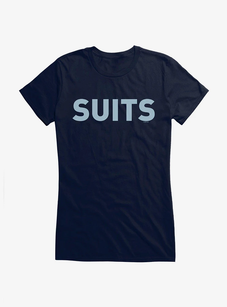 Suits Title Logo Girls T-Shirt