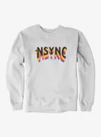 NSYNC Rainbow Fade Logo Sweatshirt