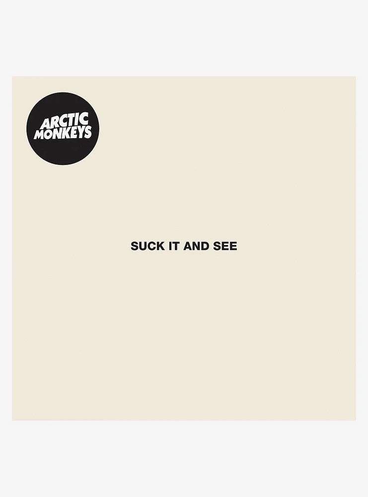 Arctic Monkeys Suck It And See Vinyl LP