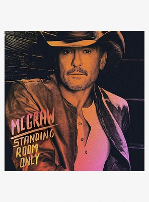 Tim McGraw Standing Room Only (Clear 2LP) Vinyl LP