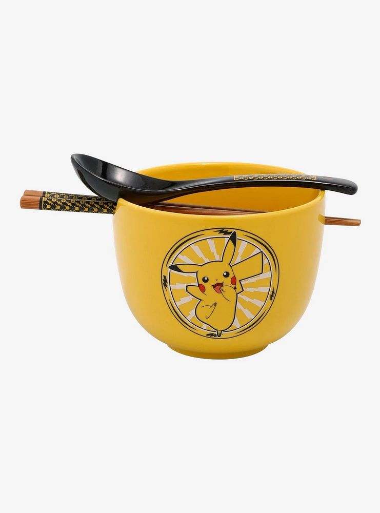 Pokemon Pikachu Ramen Bowl Set