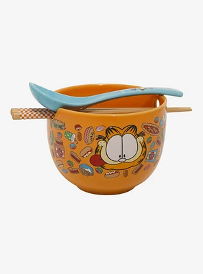 Garfield Junk Foods Ramen Bowl Set