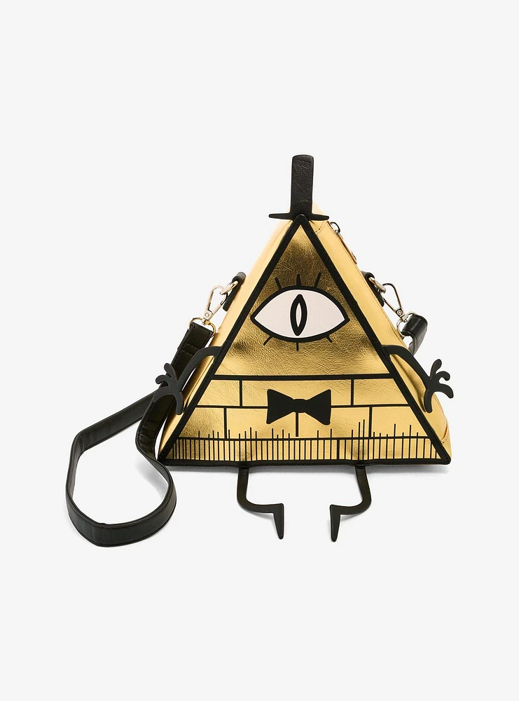 Disney Gravity Falls Bill Cipher Figural Crossbody Bag