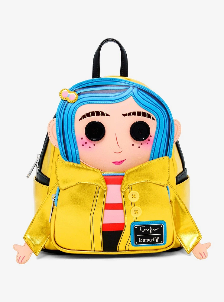 Loungefly Coraline Doll Iridescent Mini Backpack