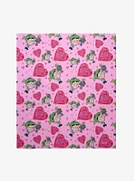 Fairly Oddparents Hearts Throw Blanket