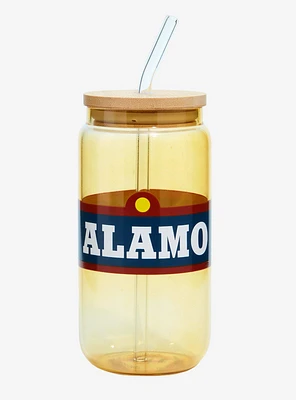 King Of The Hill Alamo Glass Travel Cup