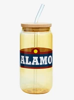 King Of The Hill Alamo Glass Travel Cup