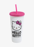 Hello Kitty Rhinestone Sparkle Acrylic Travel Cup