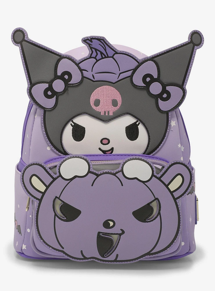 My Melody & Kuromi Halloween Light Up Glow-In-The-Dark Mini Backpack