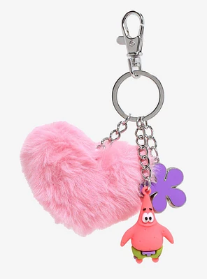 SpongeBob SquarePants Patrick Pom Pom Multi-Charm Keychain