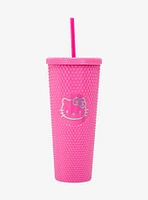 Hello Kitty Pink Pyramid Acrylic Travel Cup