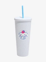 Cinnamoroll White Pyramid Stud Acrylic Travel Cup