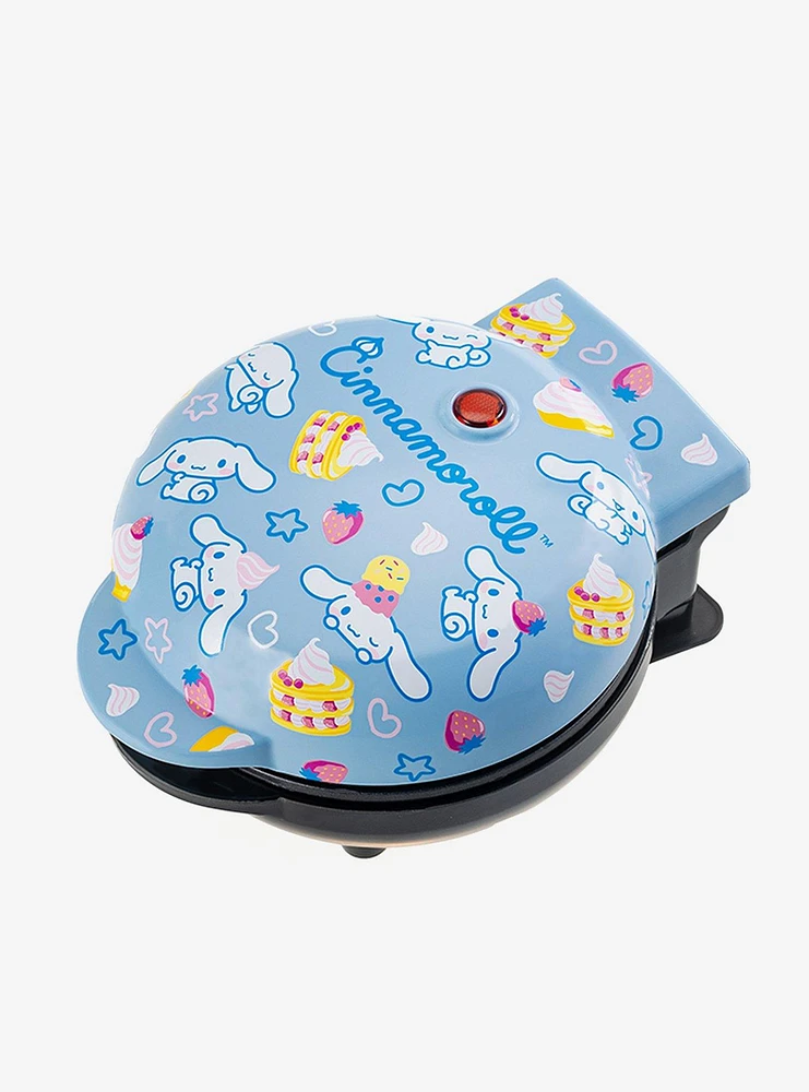 Sanrio Cinnamoroll Allover Print Mini Waffle Maker