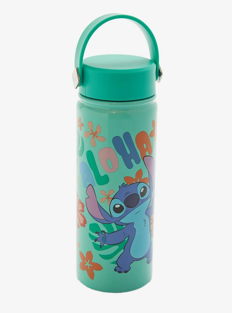 Disney Stitch Aloha Stainless Steel Water Bottle