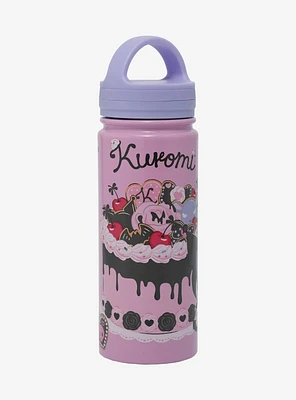 Kuromi Cake Stainless Steel Water Bottle