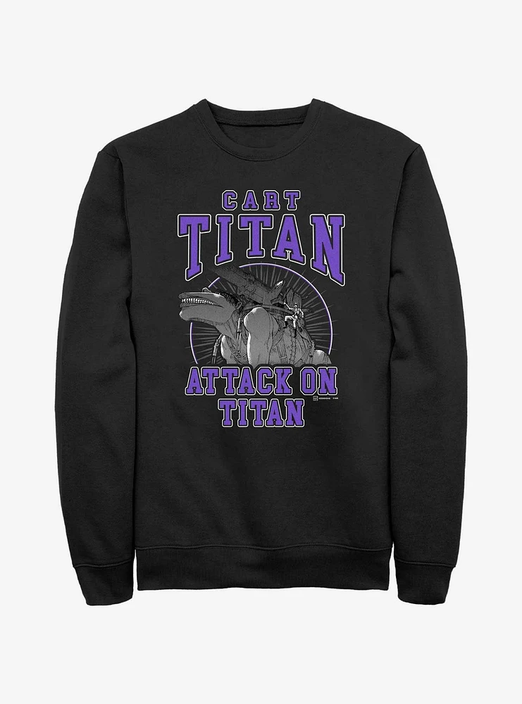 Attack on Titan Cart Jersey Sweatshirt
