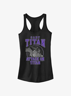 Attack on Titan Cart Jersey Girls Tank