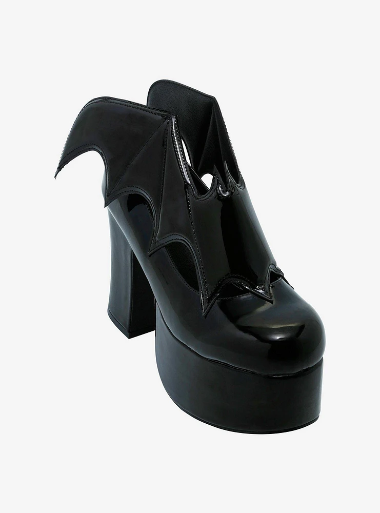 Strange Cvlt Vampira Platform Heels