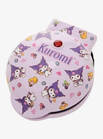 Sanrio Kuromi Allover Print Mini Waffle Maker