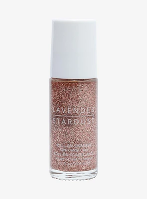 Lavender Stardust Rose Gold Roll-On Shimmer