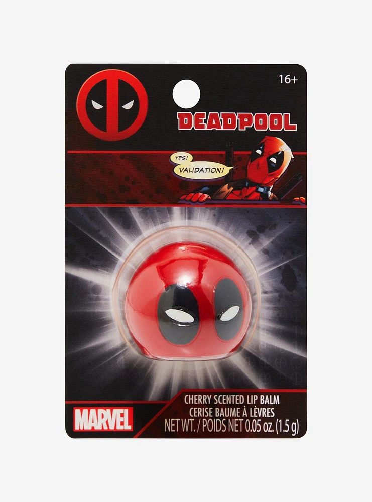 Marvel Deadpool Mask Lip Balm