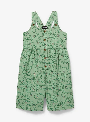 Disney Star Wars Grogu Button Front Toddler Romper — BoxLunch Exclusive