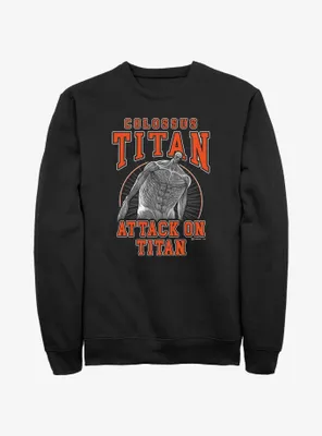 Attack on Titan Colossus Jersey Sweatshirt