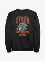 Attack on Titan Colossus Jersey Sweatshirt