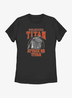 Attack on Titan Colossus Jersey Womens T-Shirt